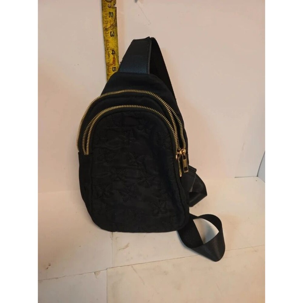 Like Dreams LD Black Butterfly Sling Backpack